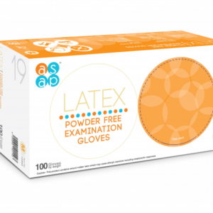 ASAP LATEX POWDER FREE EXAMINATION GLOVES